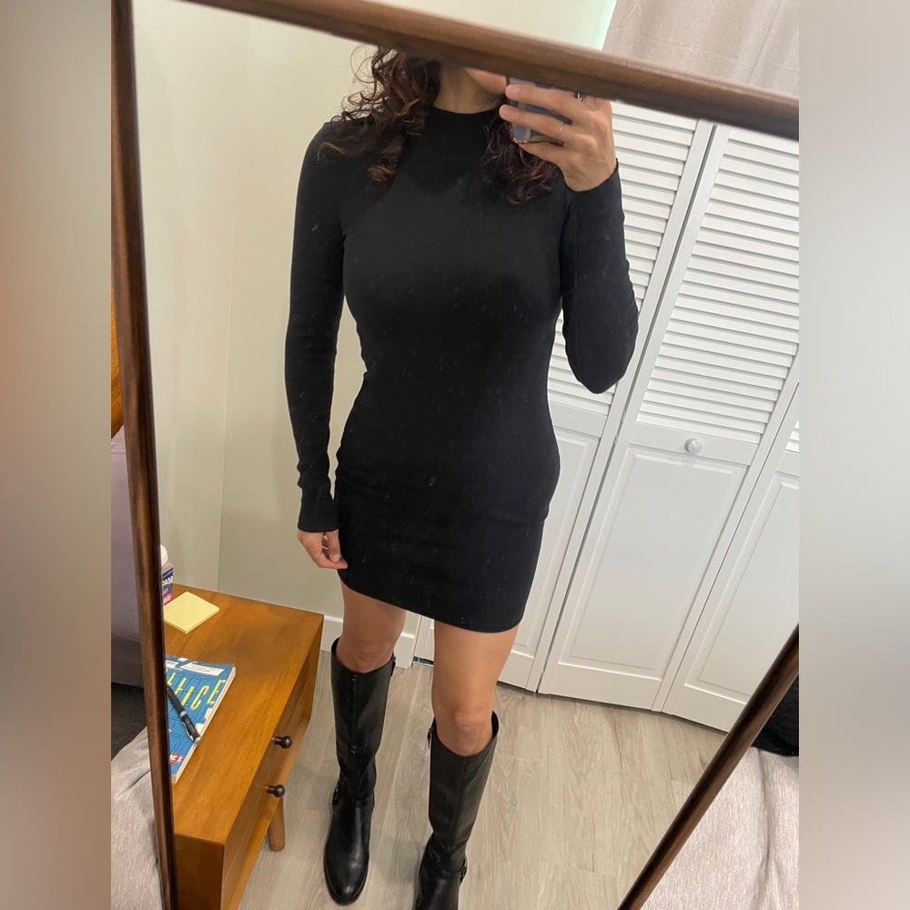 Abercrombie & Fitch mock neck dress size Small Tall